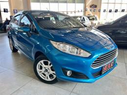 FORD - FIESTA - 2013/2014 - Azul - R$ 46.900,00